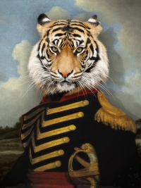 Tiger in uniform