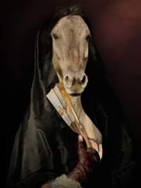 Portrait à l'réventail