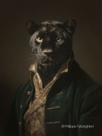 La panthère noire - collection "Wild life"